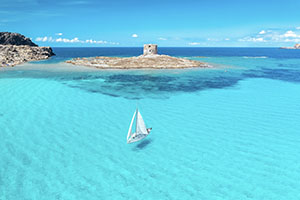 segelbåtsuthyrning Italien